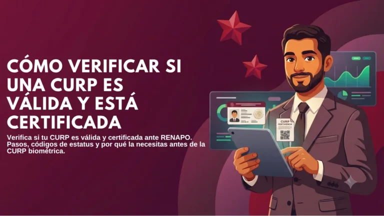 Cómo Verificar si una CURP es Válida y Está Certificada