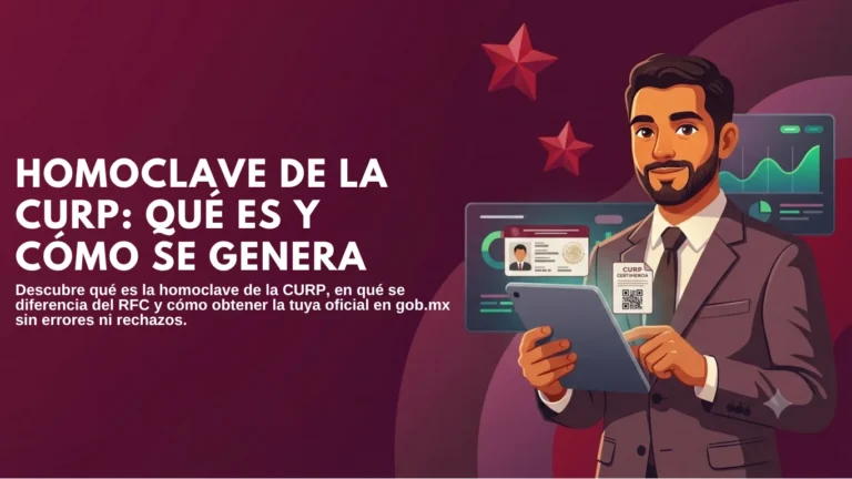 Homoclave de la CURP: Qué Es y Cómo se Genera