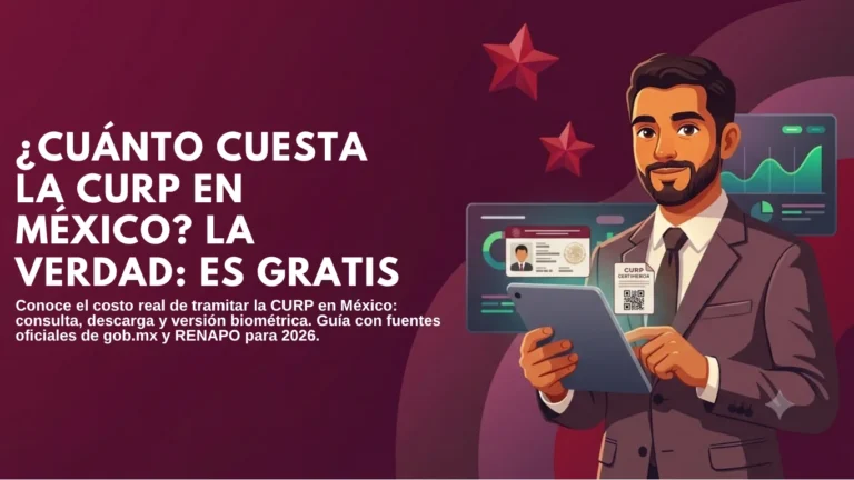 ¿Cuánto Cuesta Tramitar la CURP? La Verdad Sobre su Costo